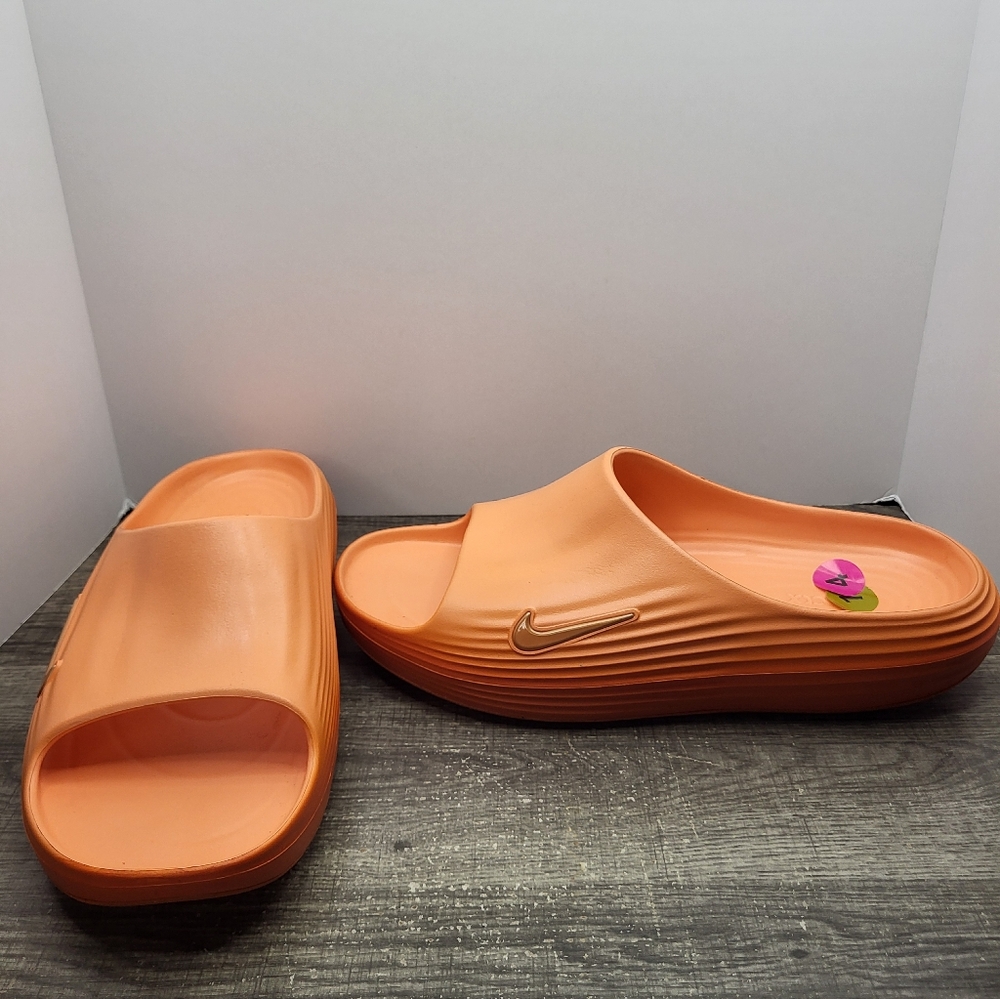 Nike ReactX Rejuven8 Slides Shoes Marakesh Orange HV4479-800 New Men Size 14 New